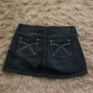 Ten Denim Dark Wash Shorts